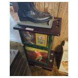 Powell Style Golf Motif Accent Cabinet