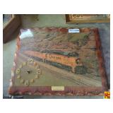 Chessie System B&O Railroad Wall Clock