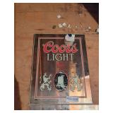 Coors Light Advertising Decor