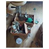Antique Meat Grinder, Cast Iron Tool & More