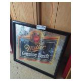 Miller Genuine Draft Advertising Mirror