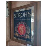 Stroh's Beer Advertising Sign