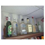 Assorted Collectible Liquor Bottles