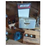 Michelob Sign, Vintage Cooler & More