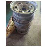 Set of Steel Wheels