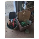 Assorted Gardening Supplies and Household Items
