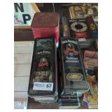 Collection of Jack Daniel's Metal Tins