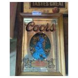 Vintage Coors Advertising Mirror