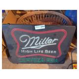 Miller High Life Beer Sign