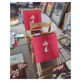 Seagram's 7 Folding Director Chairs