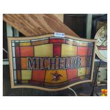 Michelob Stained Glass Style Beer Sign
