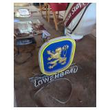 Lowenbrau Lion Logo Neon Beer Sign