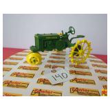 John Deere Tractor, Wide Tread; Die-cast scale unknown