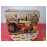 Case 1170 Tractor, The Last Cowboy #9 (Collector Edition, Foxfire Farm by Lowell Davis - gold cast porcelain) by ERTL; 1:16 Scale