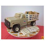 Tonka Chevron Truck With Hydraulic Tailgate; Die-cast unknown