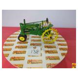 John Deere Model A Tractor by ERTL; Die-cast scale unknown