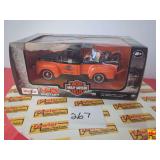 1948 Ford F-1 Pick Up & 1948 FL Panhead Featuring Harley Davidson by Maisto; 1/24 Scale ea