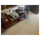 Wood Coffee Table (contents not included)