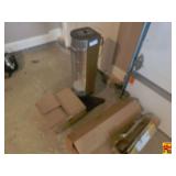 Tower Space Heater, Shower Head & Hardware