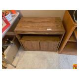 Media Stand With Storage