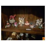 Collection Of Porcelain Bird Figurines