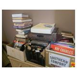Collection Of Books & Vinyl Albums