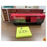 K-Line Electric Trains O/027 Scale NYC Pacemaker Freight Service Box Car K644602 with Original Box