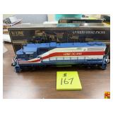 K-Line K2439-0269 L.I.R.R. GP38-2 Scale Diesel Engine with Original Box