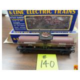 K-Line (2) Pennsylvania Single Dome Tank Cars