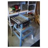 Delta 10" Bench Saw with Stand and Guard Assembly