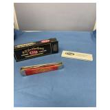 W.R. Case & Sons Cutlery Co. 125th Anniversary Genuine Corelon Folding Pocket Knife in Box