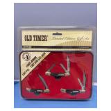 Schrade Old Timer 2012 Limited Edition Gift Set 3-Knife Collection