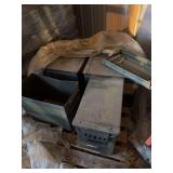 Assorted Metal Ammo Cans and Storage Bins