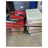 Assorted Automotive Service Manuals and Texaco Lubrication Guides
