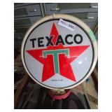 Texaco Gas Pump Globe Sign