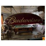Budweiser Pool Table Hanging Light Fixture