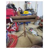 Adjustable Material Support Roller Stand