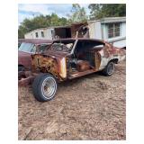 Classic Two-Door Fastback Project Car Body