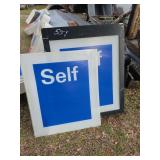 Zimmerman Sign Company Self Sign Cabinet