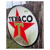 Large Texaco Gasoline Sign