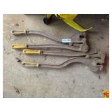 Assorted Metal Punch Tools, Imperial Tool Co. and Whitney Metal Tool Co.