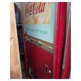 Coca-Cola Soda Vending Machine with Pause and Refresh Graphics