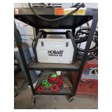 Hobart Handler 120 Wire Welder on Rolling Cart with Accessories