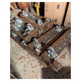 Stackable Metal Dollies with Casters