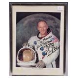 Buzz Aldrin Autographed Photo Buzz Aldrin Autographed Photo