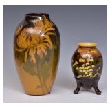 Two Rookwood Standard Glaze Vases Two Rookwood Standard Glaze Vases