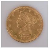 1893 American $10 Gold Coin