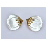 Pair of Tiffany 18k Gold Earrings Pair of Tiffany 18k Gold Earrings
