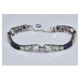 Art Deco Platinum and Diamond Bracelet