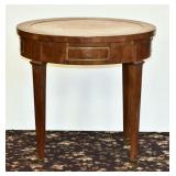 French Restauration Style Oval Side Table French Restauration Style Oval Side Table